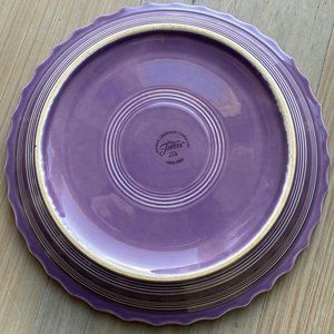 Homer Laughlin Fiestaware Vintage Lilac Pie Plate